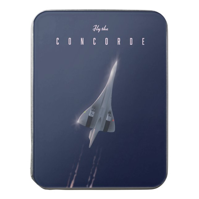 Fly The Concorde Travel poster Jigsaw Puzzle (Lid Vertical)