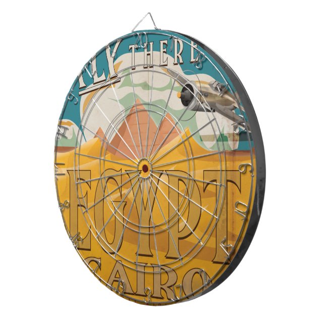 Fly There - Egypt Dart Board (Front Right)