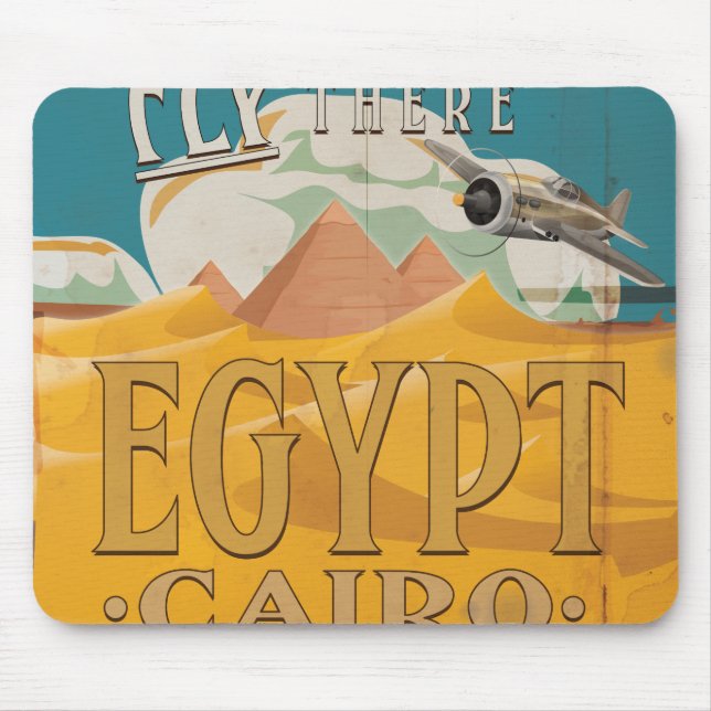 Fly There - Egypt Mouse Pad (Front)