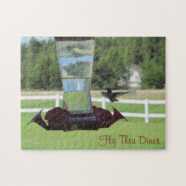 Fly Thru Diner Jigsaw Puzzle (Horizontal)