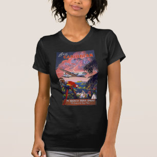Fly To The Caribbean Pan American World Airways T-Shirt