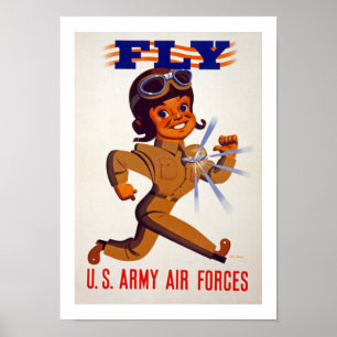 Fly - US Army Air Forces Poster