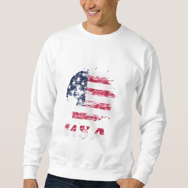 Fly USA – Eagle Pride Edition Sweatshirt (Front)