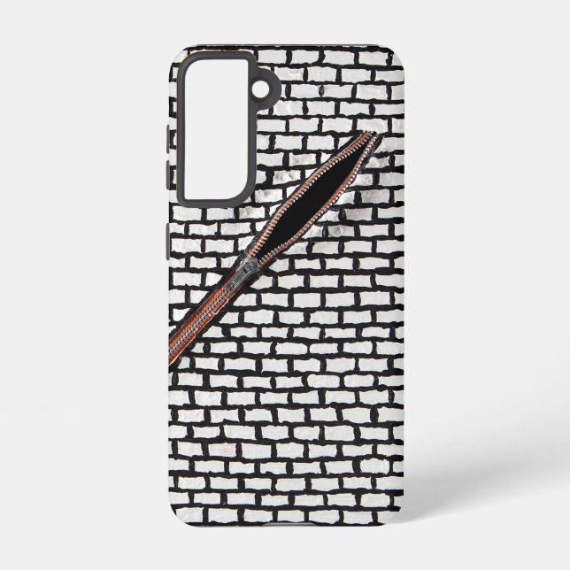 Fly Wall – Conceptual Art Phone Samsung Galaxy S21 Case (Back)