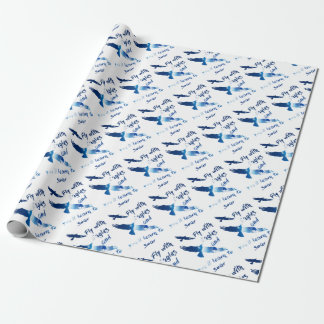 Fly with eagles wrapping paper