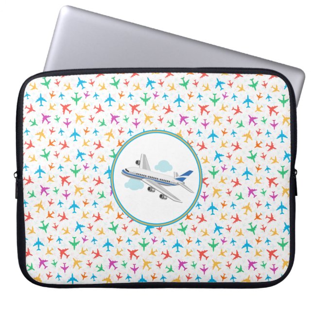 Fly With Me Laptop Sleeve (Front)