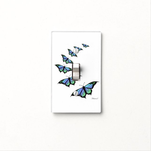 Fly with me Light switch Cover (In Situ)