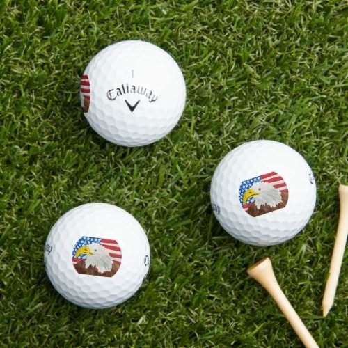 Fly with the Eagles Golf Balls