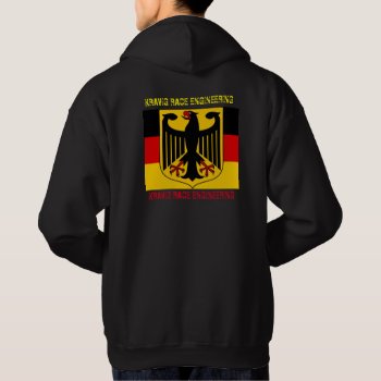 Fly Your Flag German Racing Design T-shirt Hoodie by CreativeContribution at Zazzle