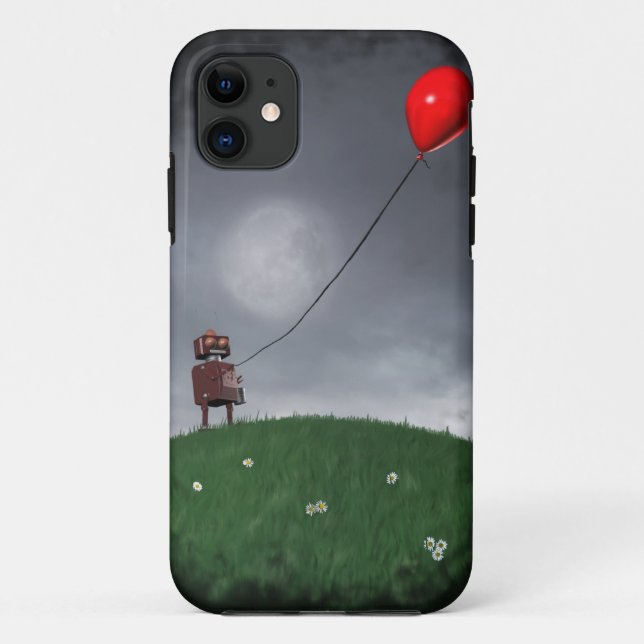 Fly Your Little Red Balloon Case-Mate iPhone Case (Back)