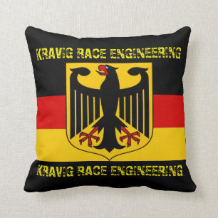 FLY YOUR RACING FLAG ON A CUSTOM CUSHION