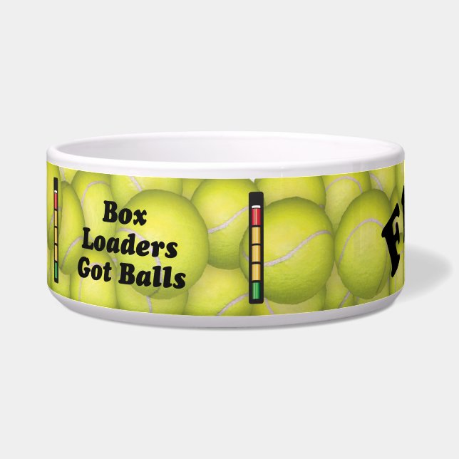 Flyball Box Loaders Got Balls! Bowl (Left)