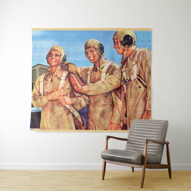 flyboys tapestry (In Situ (Horizontal))