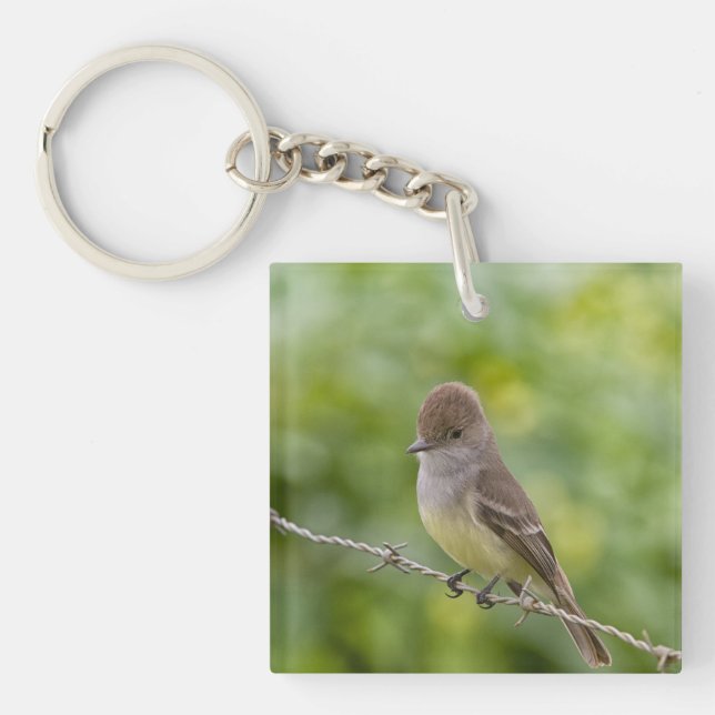 Flycatcher Keychain (Front)