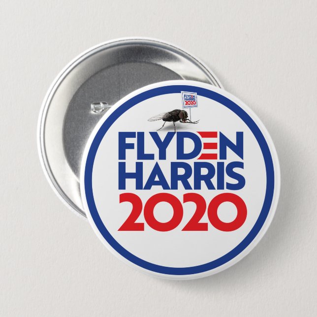 FLYDEN HARRIS 2020 BUTTON (Front & Back)