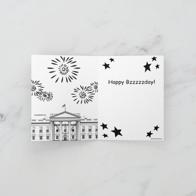 Flyden Harris 2020: Happy Bzzzday Card (Inside)