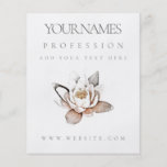 Flyer : Business Promotion : White Lotus at Zazzle