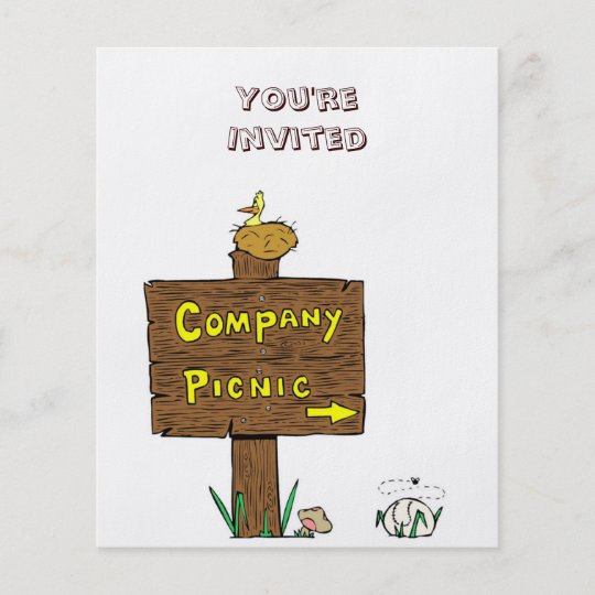 Flyer Corporate Pany Picnic