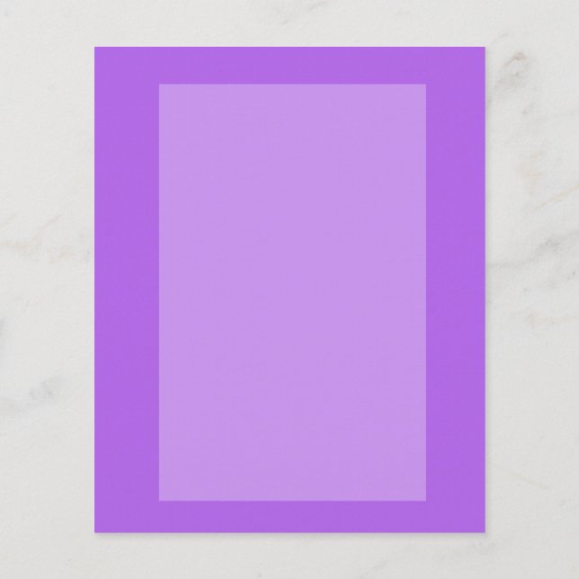 FLYER or LetterHEAD diy template use  design skill (Back)