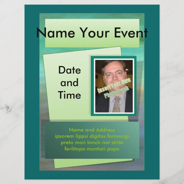 Flyer -Shades of Green (Front)