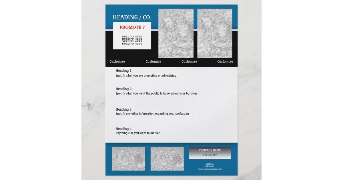flyer template create your