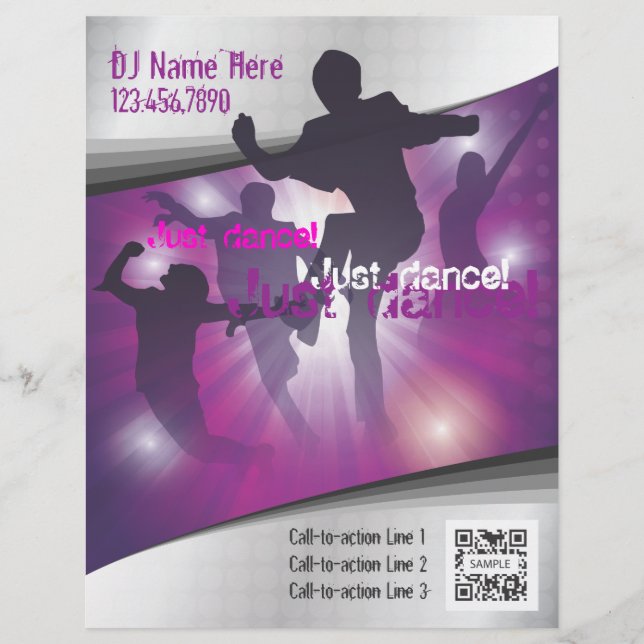 Flyer Template Dance (Front)