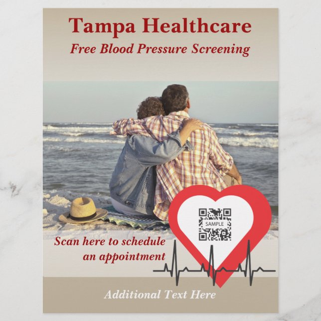 Flyer Template Heart Health (Front)