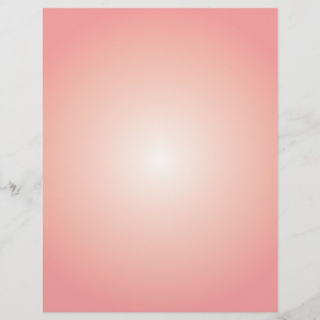 Flyer Template: Radial Gradient: Pink (Front)