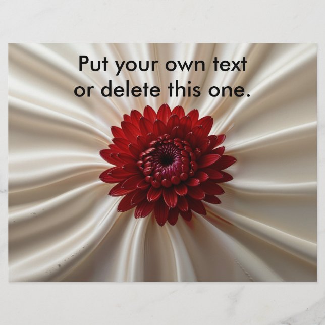 Flyer with Japanase Colors Design (Front)