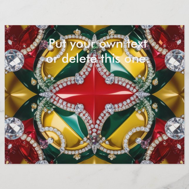 Flyer with Los Angeles Colors Design (Front)