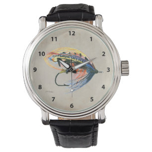 FlyFishing Lure Art Salmon Fly Lure Watch