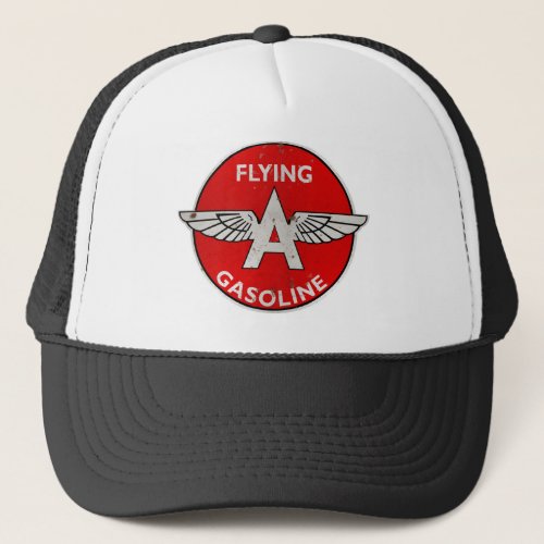 Flying A Gasoline rusted version Trucker Hat