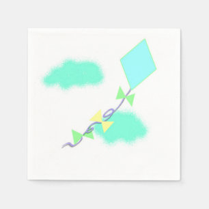 Flying a Kite Paper Napkins