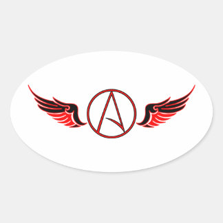 Flying "A" Oval Sticker