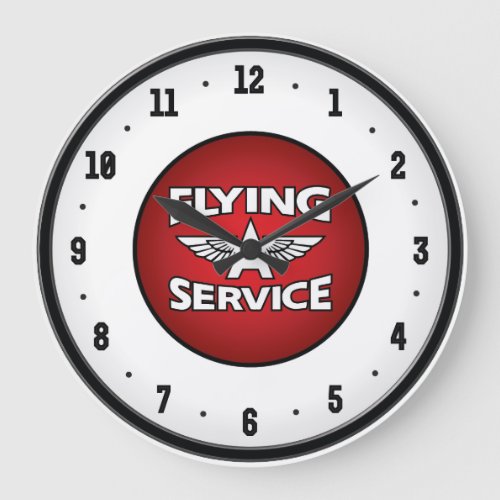 Flying A Service Gas Clock