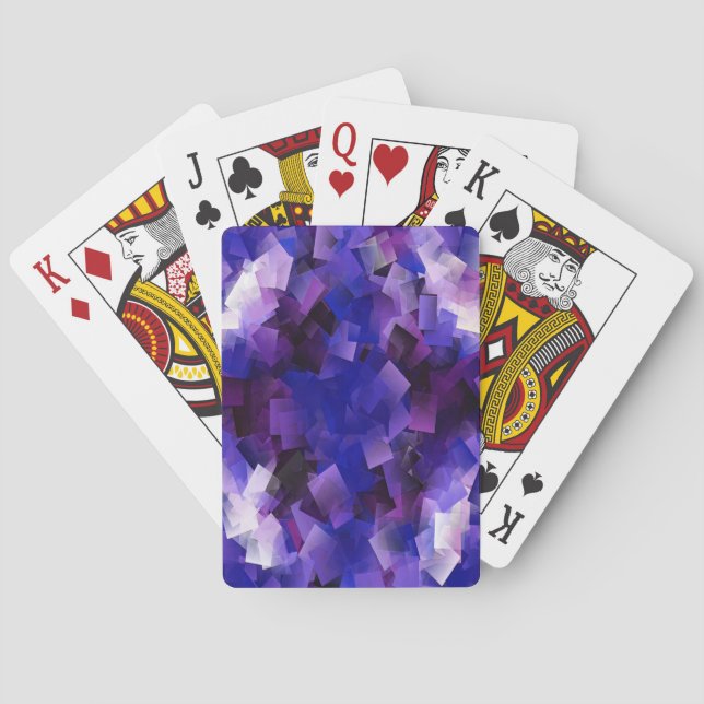 Flying about..... poker cards (Back)