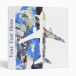 Flying Abstract by Michael Moffa 3 Ring Binder