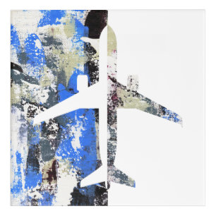 Flying Abstract by Michael Moffa Acrylic Print