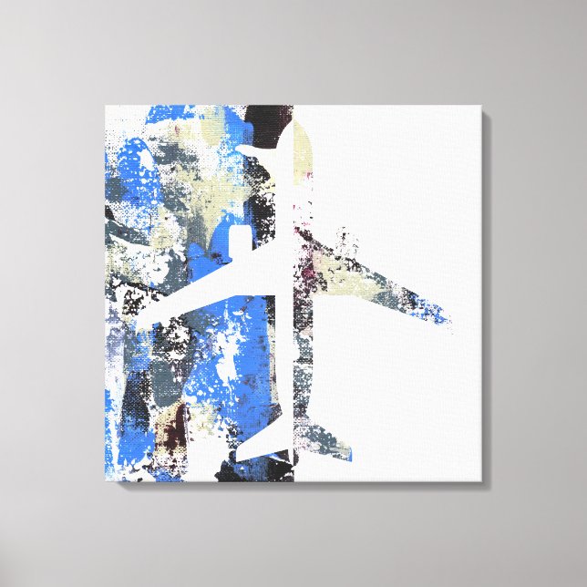 Flying Abstract by Michael Moffa Canvas Print (Front)