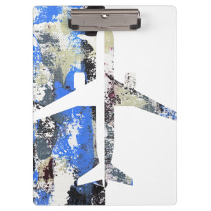 Flying Abstract by Michael Moffa Clipboard