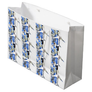 Flying Abstract by Michael Moffa Large Gift Bag