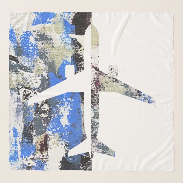Flying Abstract by Michael Moffa Scarf (Front)
