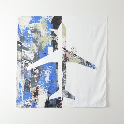 Flying Abstract by Michael Moffa Tapestry