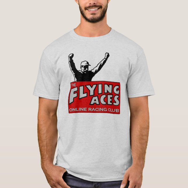 Flying Aces Grey T-Shirt (Front)
