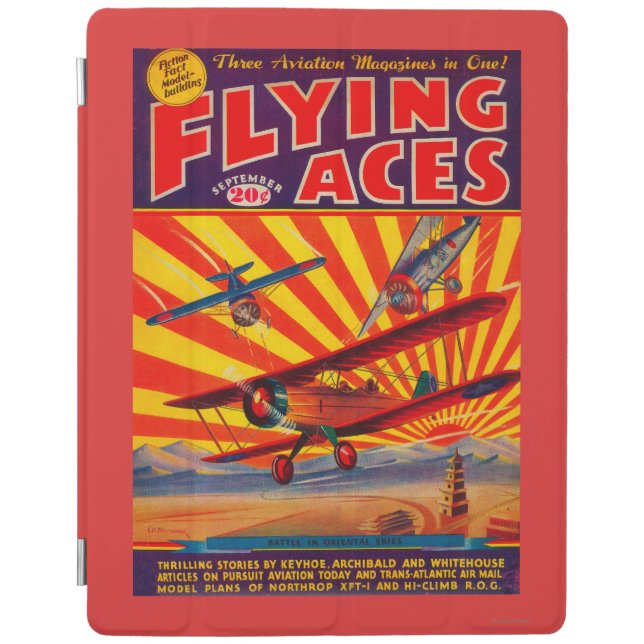 Flying Aces Magazine Cover (Front)