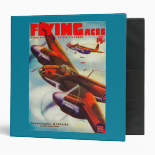 Flying Aces Magazine Cover 5 Binder