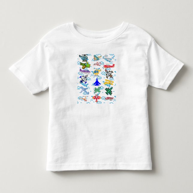 Flying Aircraft Toddler T-shirt (Front)