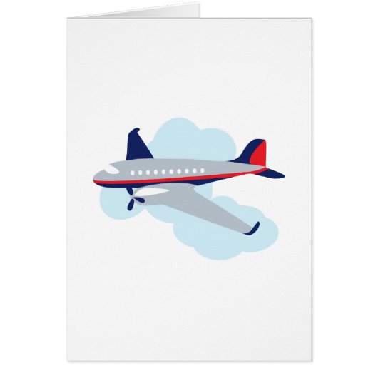Flying Airplane Cards (Front)