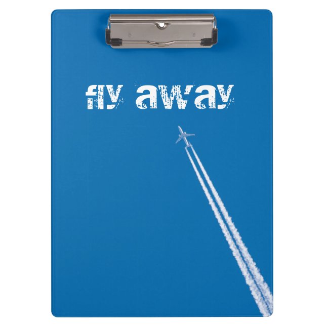 Flying airplane clipboard (Front)