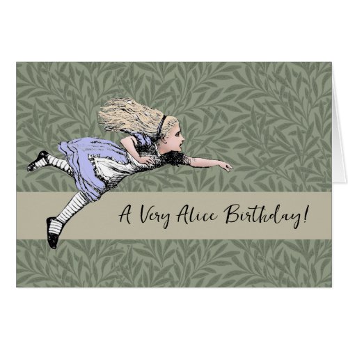 Flying Alice in Wonderland Looking Glass